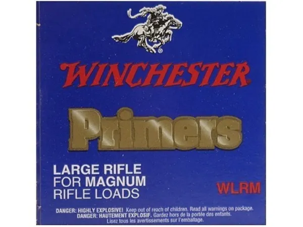 Winchester Large Rifle Magnum Primers #8-1/2M Box of 1000 (10 Trays of 100) Winchester Large Rifle Magnum Primers #8-1/2M Box of 1000 (10 Trays of 100)