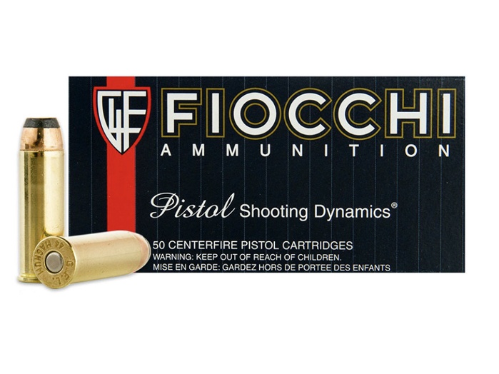 Fiocchi .44 Magnum – 240gr – JSP – 50/box Fiocchi .44 Magnum – 240gr – JSP – 50/box